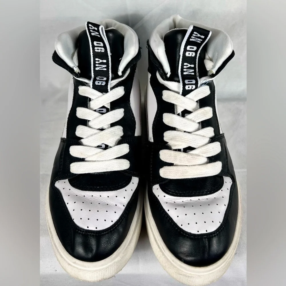 STEVE MADDEN Hoop Retro High-Top Sneakers